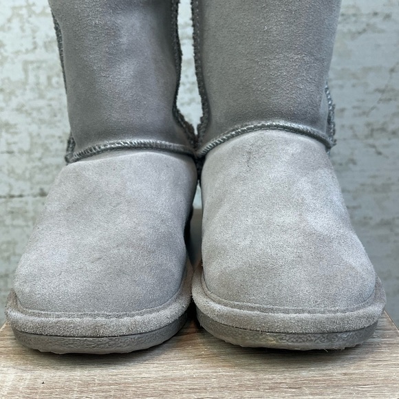 Bjorndal Suede Leather Wool Tall Sock Boots Size 7 Gray - Picture 2 of 16